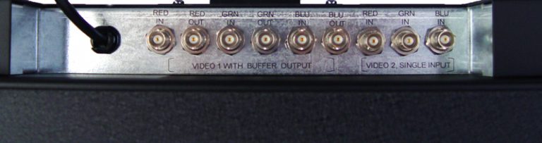 Active Differential Input Video with 93 Ohms Termination.