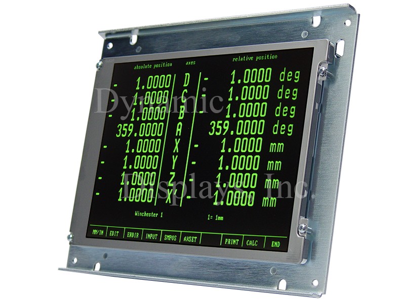 New retrofit LCD Monitor for Hurco Autobend 5C and Autobend 7 