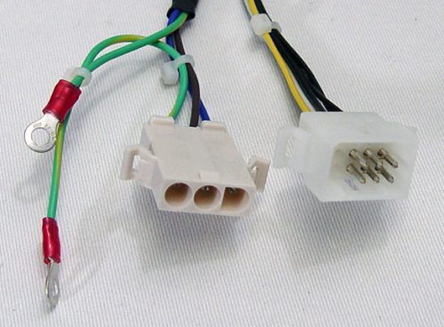 Mazak MDT1283B (Type MDT-1283-02), 12 In Amber CRT Display Replacement - Interface Connectors.