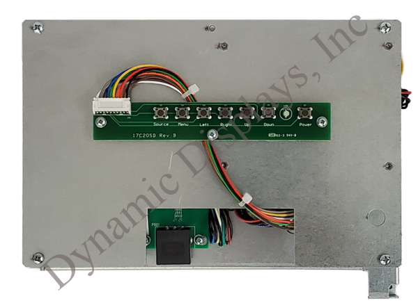 QES1508-117-GE-Fanuc-A02B-0120-C131TAR Upgraded with Dynamic Displays Monitor.